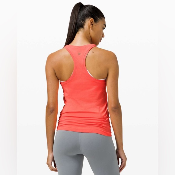Lululemon Swiftly Tech Racerback 2.0 size 8 sunset - Picture 3 of 7